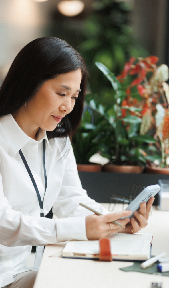 business phone system at office interiors