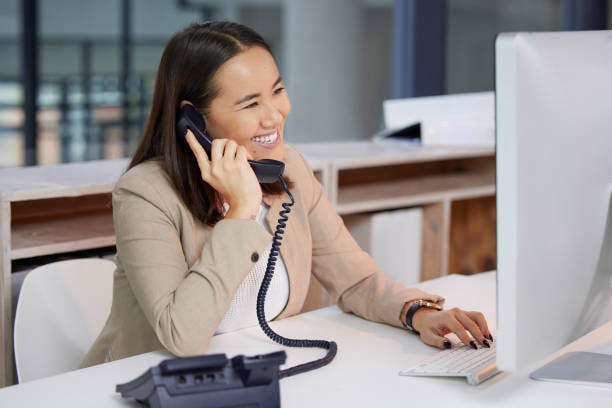 Woman on the phone