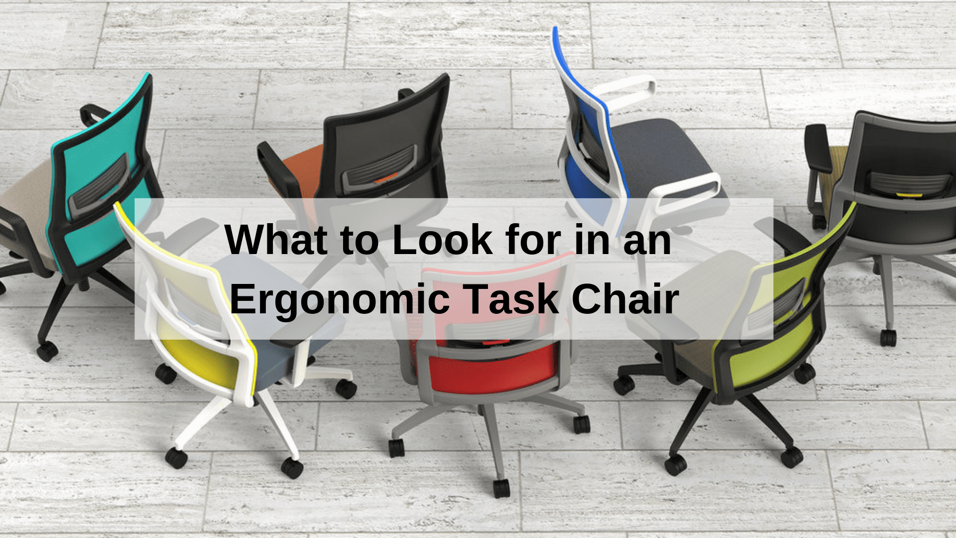 Ergonomic Work Chairs & Task Seating